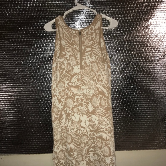 Tommy Bahama Del Lago Floral Knit Dress Coffee - Picture 2 of 3